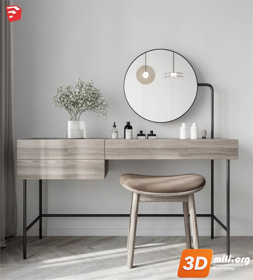 Dressing Table Skp Files 